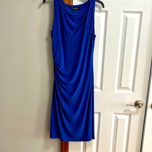 Ralph Lauren Royal Blue Cocktail Dress